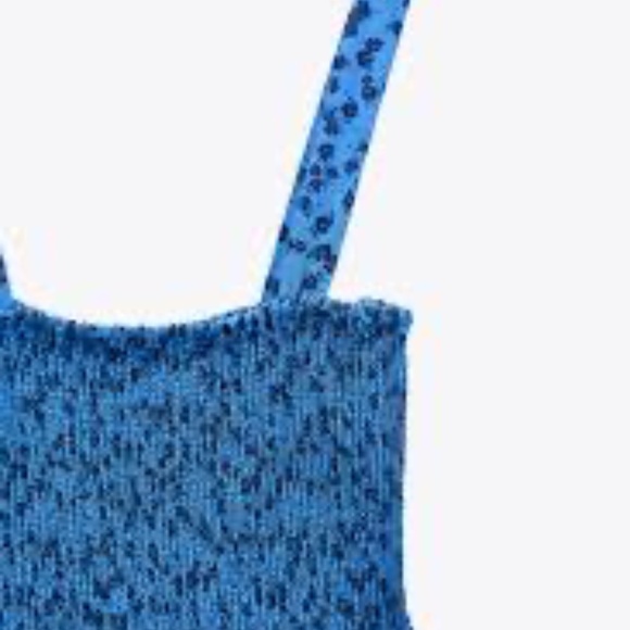 ZARA Smocked dress (NWOT) - Picture 8 of 8